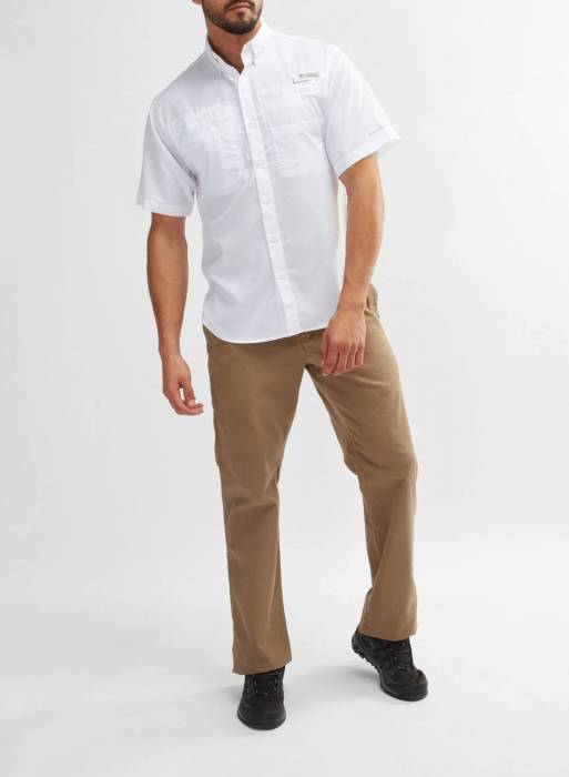 پیراهن مردانه کلمبیا سفید