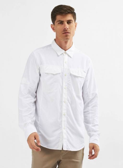 پیراهن مردانه کلمبیا سفید
