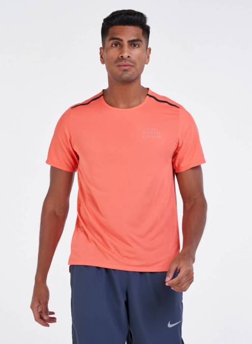 تیشرت ورزشی مردانه نایک نارنجی