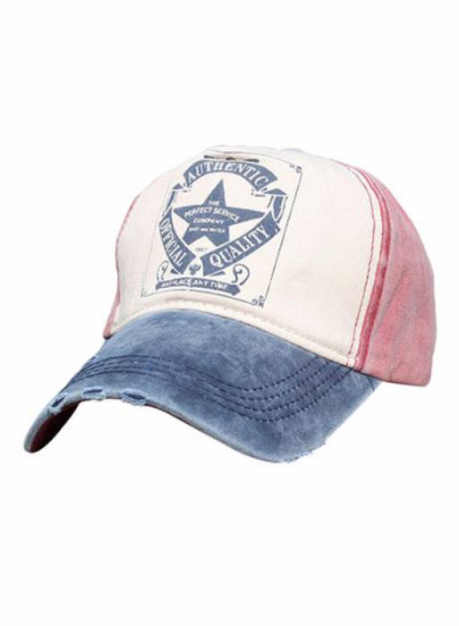 کلاه اسپرت ورزشی قرمز آبی برند bluelans