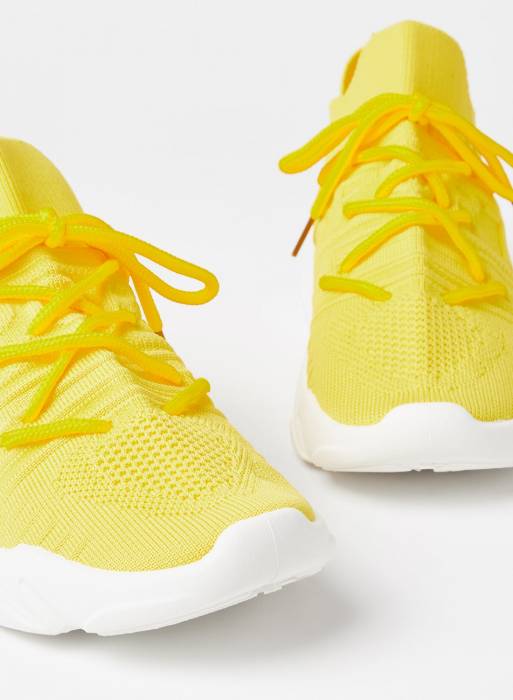 کفش اسپرت زنانه زرد برند label rail