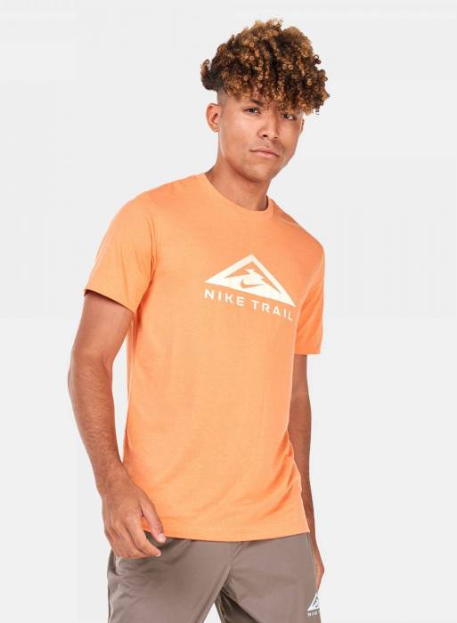تیشرت ورزشی مردانه نایک نارنجی مدل 430