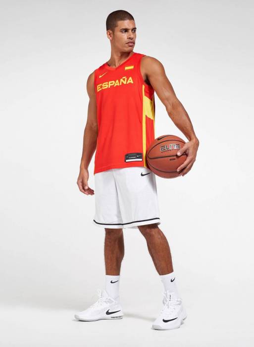 تیشرت ورزشی بسکتبال مردانه نایک قرمز مدل 142