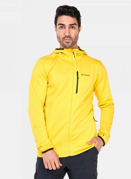 هودی سویشرت گرمکن ورزشی مردانه کلمبیا زرد