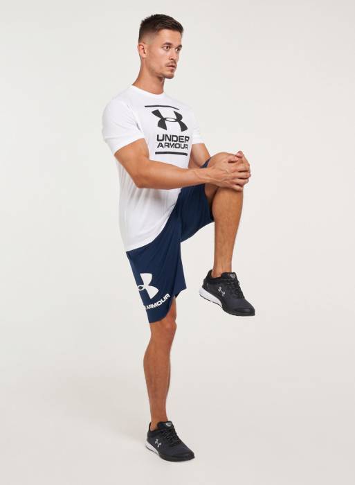 شورت ورزشی مردانه آندر آرمور آبی