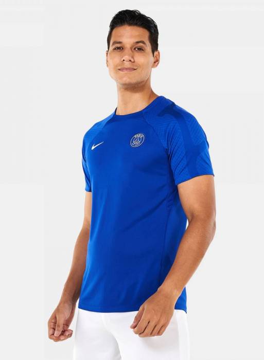 تیشرت فوتبالی ورزشی مردانه نایک آبی