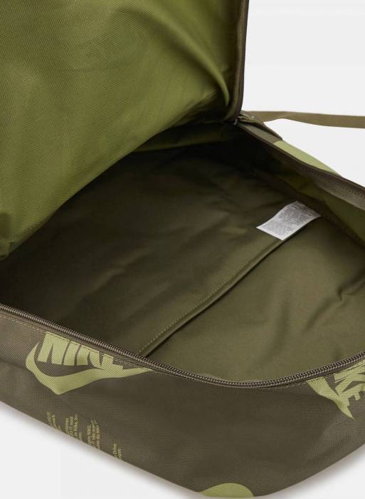 کیف کوله پشتی مردانه نایک سبز مدل 533