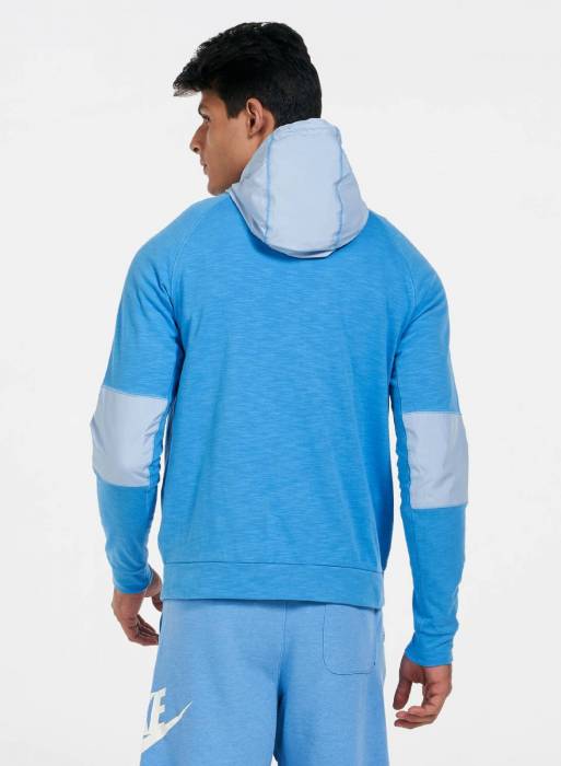 هودی سویشرت ورزشی مردانه نایک آبی