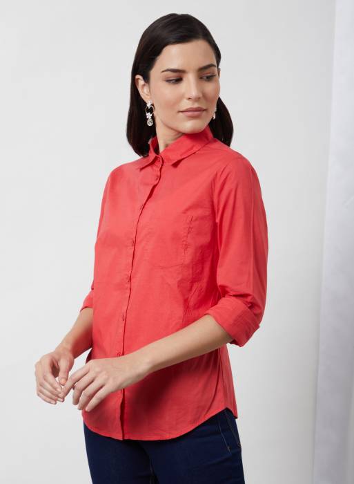 پیراهن زنانه قرمز برند aila