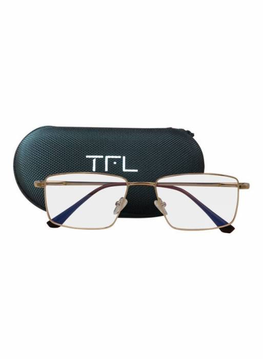 عینک آفتابی مردانه مشکی برند tfl مدل 487