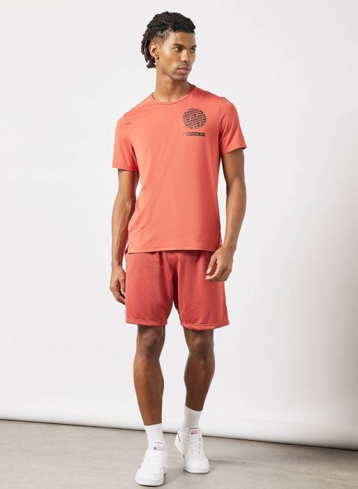 تیشرت ورزشی مردانه ریباک نارنجی