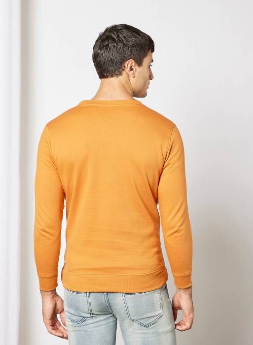 بلوز لباس مردانه نارنجی برند quwa
