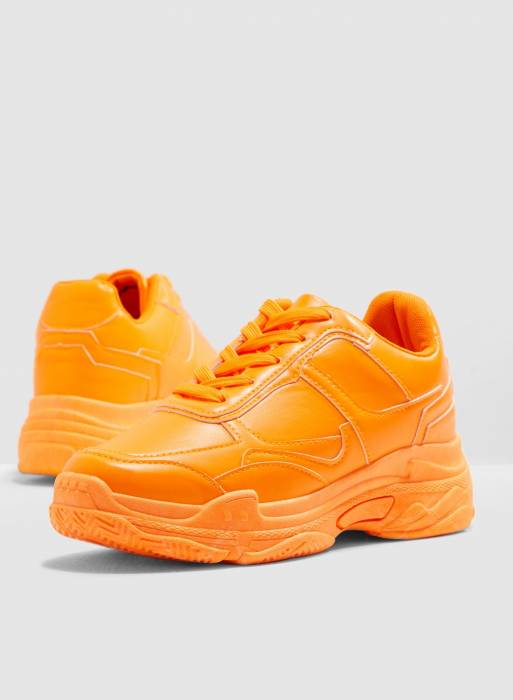 کفش اسپرت زنانه نارنجی برند public desire
