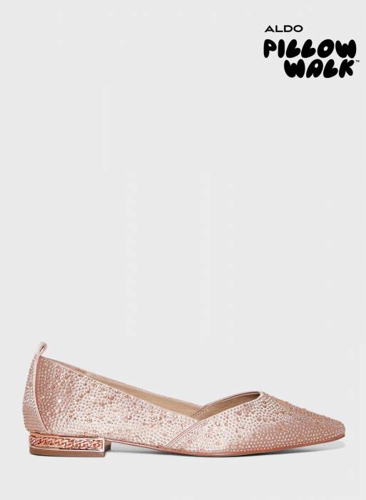 کفش راحت زنانه الدو طلایی رز
