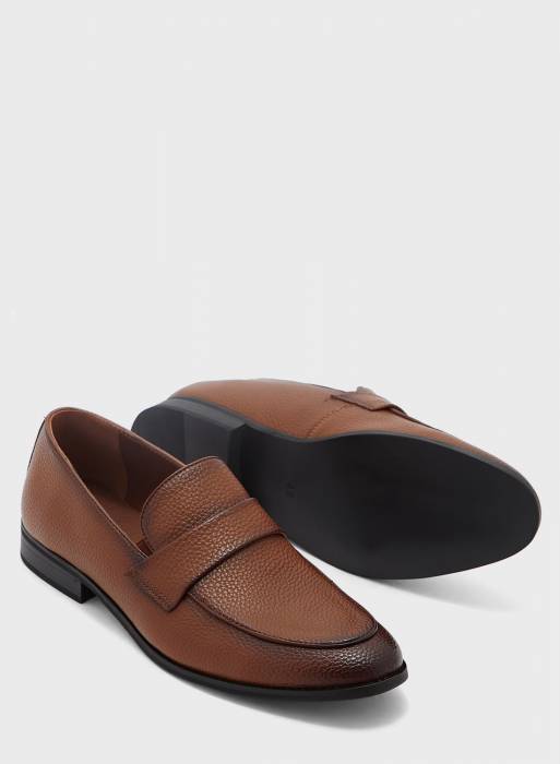 کفش راحت کلاسیک رسمی مردانه قهوه ای برند robert wood