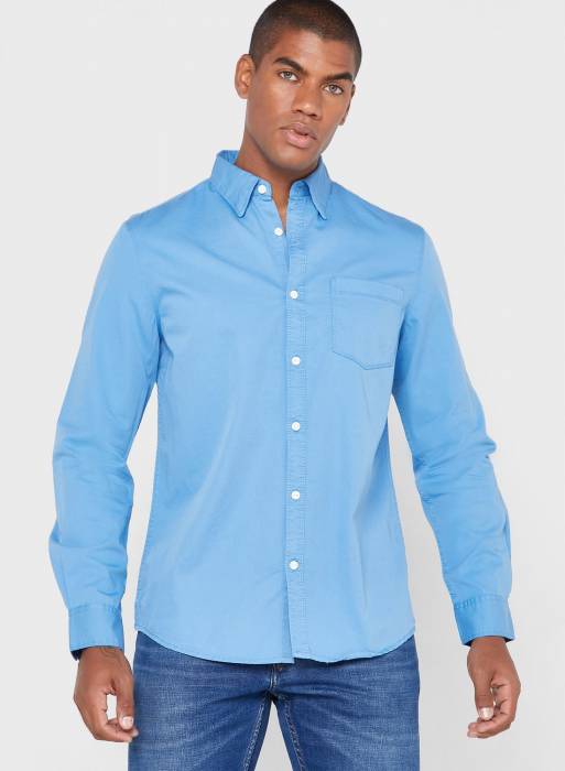 پیراهن مردانه لی کوپر آبی