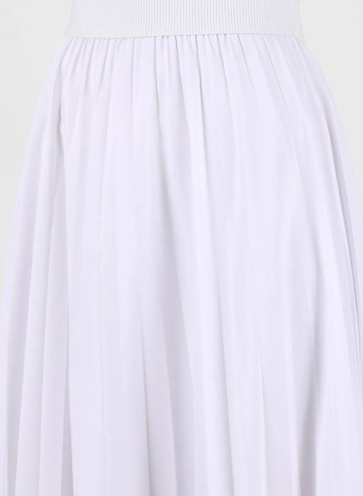 دامن بلند سفید برند modanisa