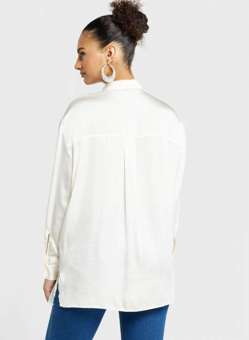 پیراهن زنانه نیولوک سفید مدل 676