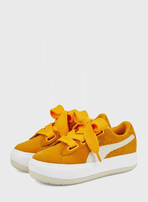 کفش ورزشی جیر زنانه پوما نارنجی