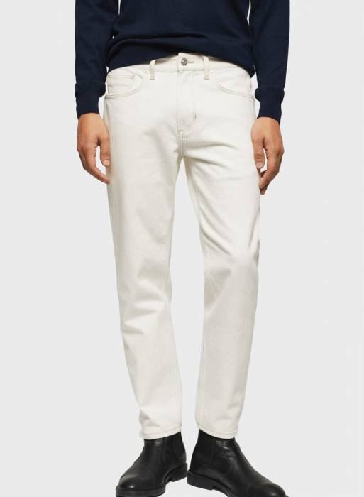 شلوار جین مردانه مانگو سفید