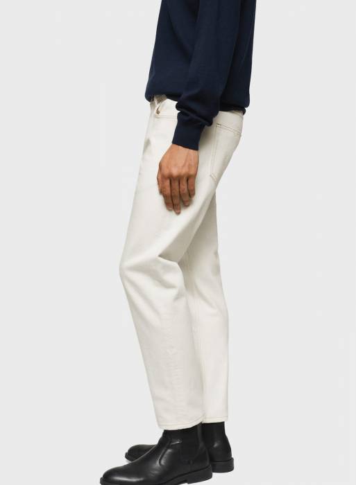 شلوار جین مردانه مانگو سفید