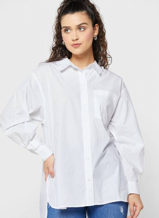پیراهن زنانه نیولوک سفید مدل 361
