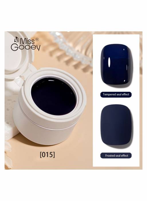 چسب ناخن نیمه جامد جدید در قوطی، مناسب برای استفاده در سالن  زیبایی برای رنگ آمیزی و فتوتراپی ناخن و چسب آبگچی 015.