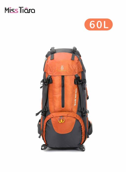 کیف کوله پشتی ضدآب (واترپروف) طبیعت گردی کوهنوردی زرد طوسی خاکستری نارنجی برند misstiara