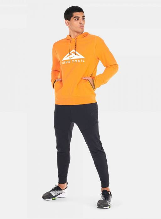 سویشرت هودی ورزشی مردانه نایک نارنجی