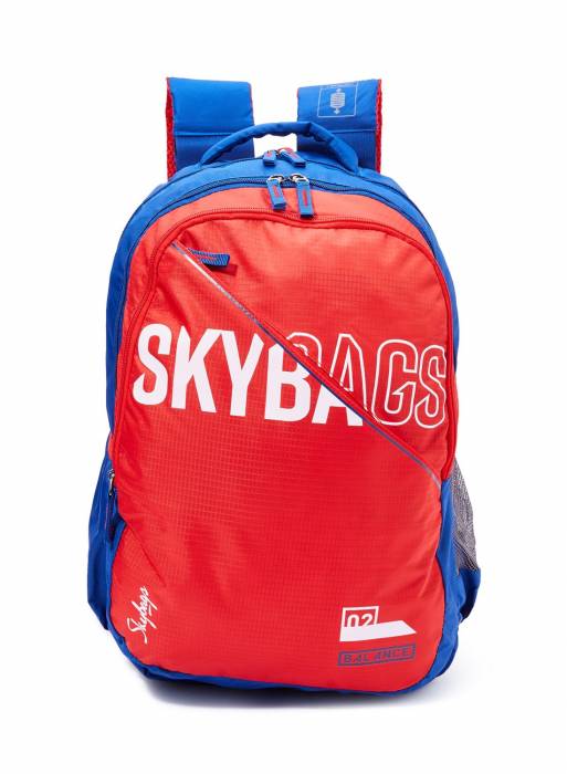 کیف کوله پشتی قرمز برند skybags