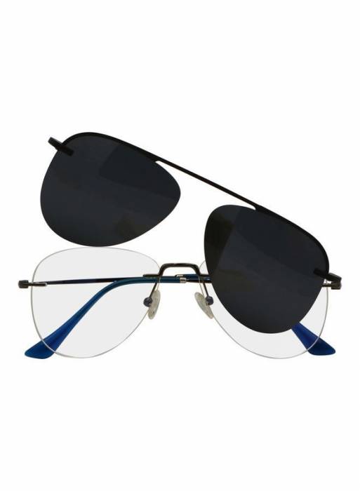 عینک آفتابی مشکی برند tfl مدل 124