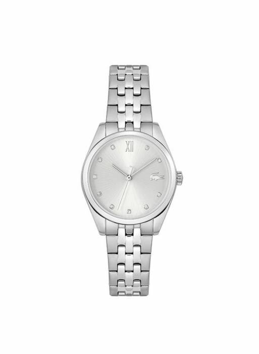 ساعت زنانه لاکوست سفید نقره ای مدل 934