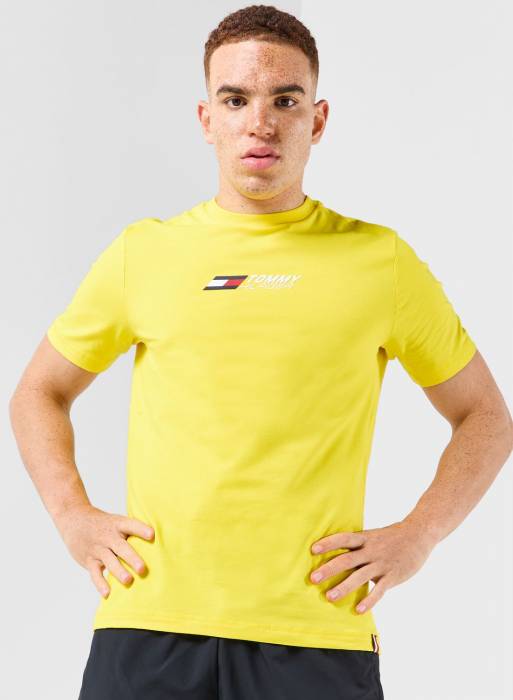 تیشرت مردانه تامی هیلفیگر زرد
