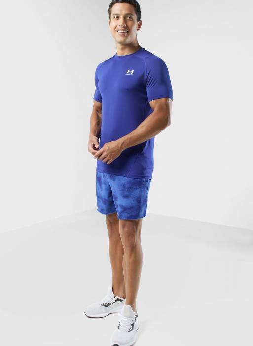 تیشرت ورزشی مردانه آندر آرمور آبی مدل 186