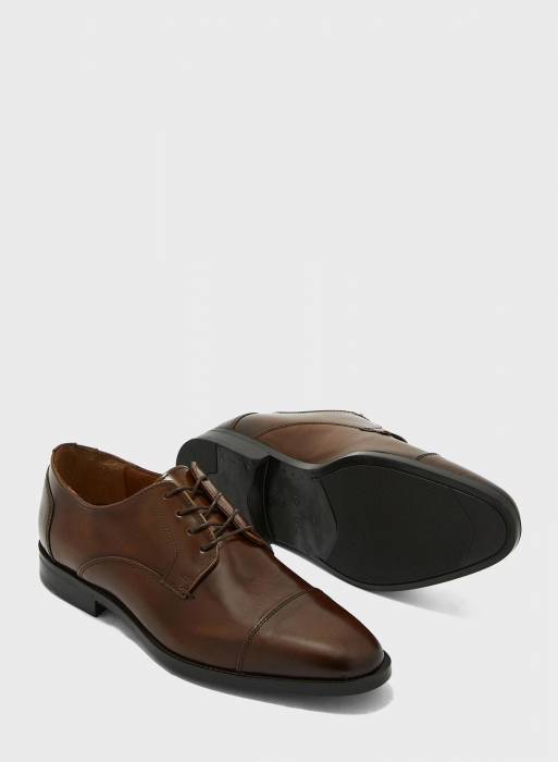 کفش راحت مردانه الدو قهوه ای مدل 015