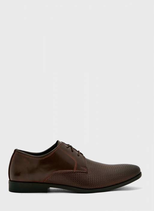 کفش رسمی مردانه قهوه ای برند robert wood مدل 212