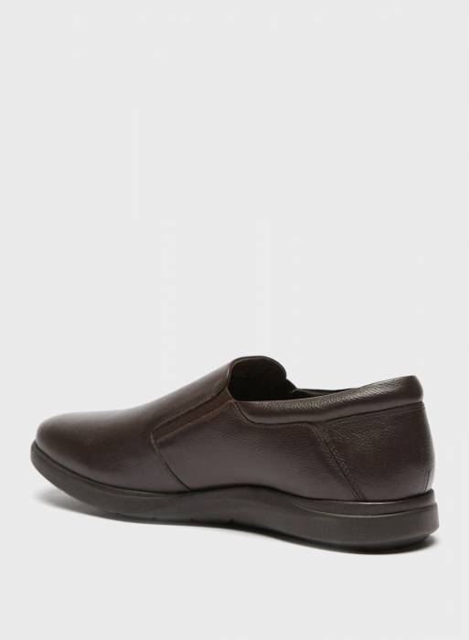 کفش راحت رسمی مردانه قهوه ای برند le confort مدل 285