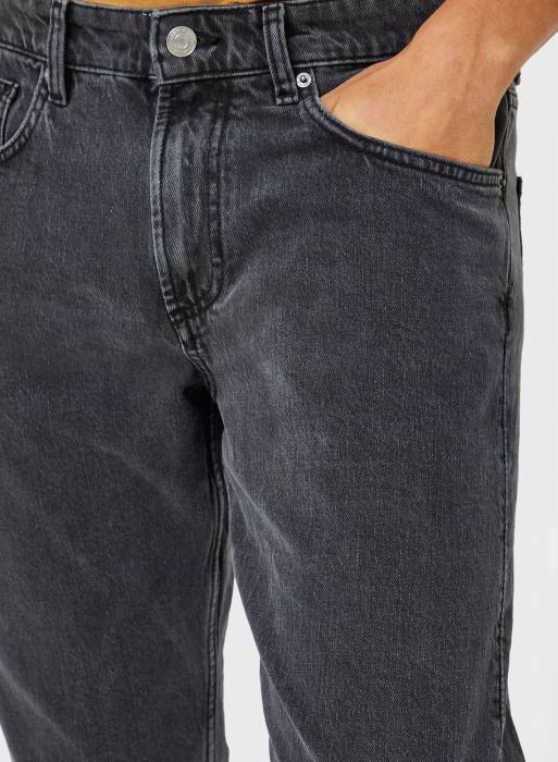 شلوار جین مردانه مانگو مشکی