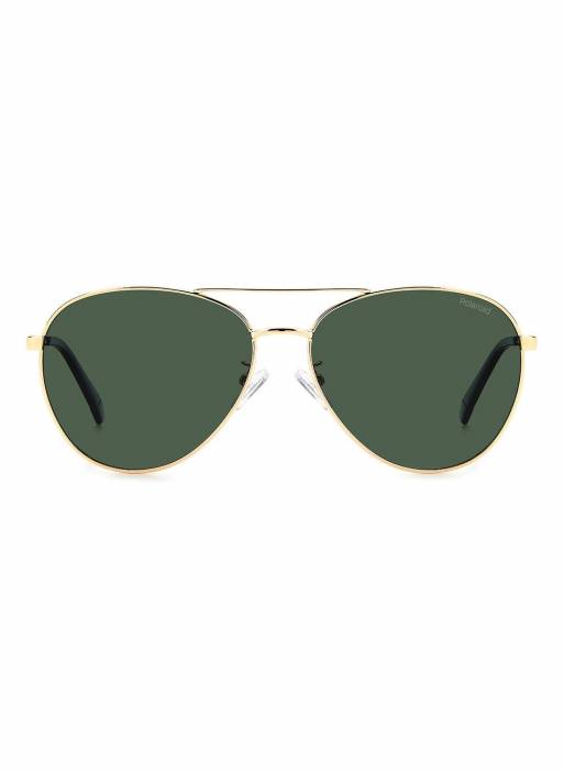 عینک آفتابی سبز برند polaroid مدل 494