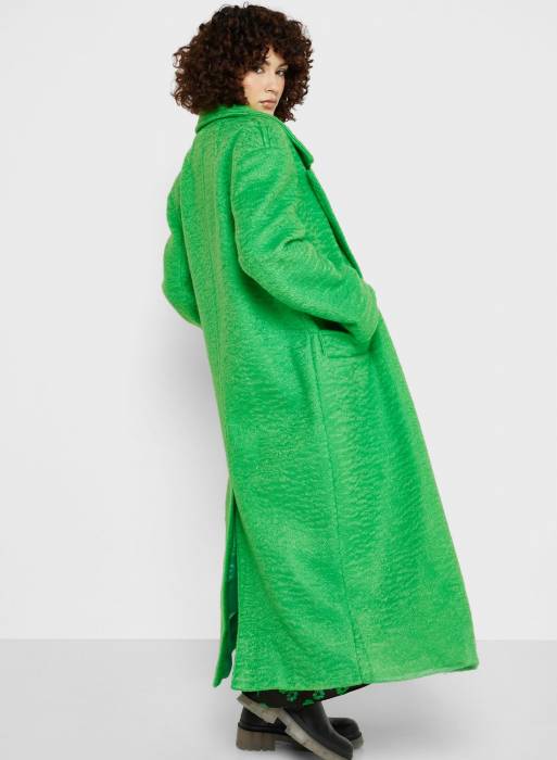 اورکت بلند زنانه سبز برند topshop