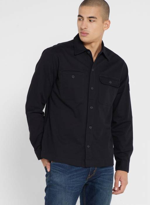پیراهن مردانه مشکی برند jack-&-jones مدل 625