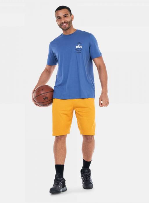 تیشرت ورزشی بسکتبال تابستانی مردانه آدیداس آبی