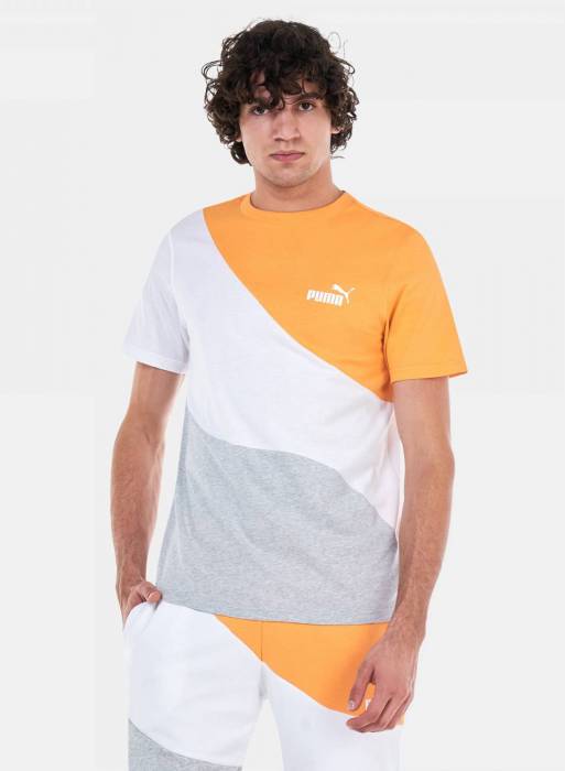 تیشرت ورزشی مردانه پوما نارنجی