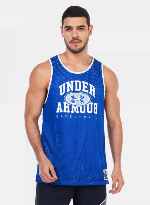 تیشرت ورزشی بسکتبال مردانه آندر آرمور آبی