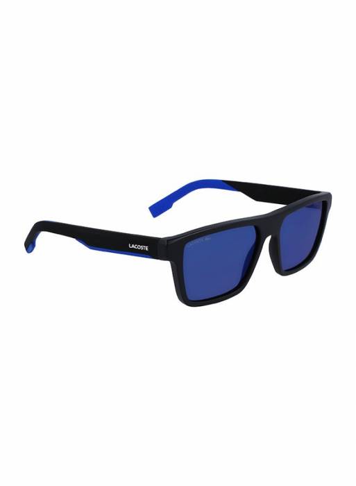 عینک آفتابی مردانه لاکوست آبی مشکی