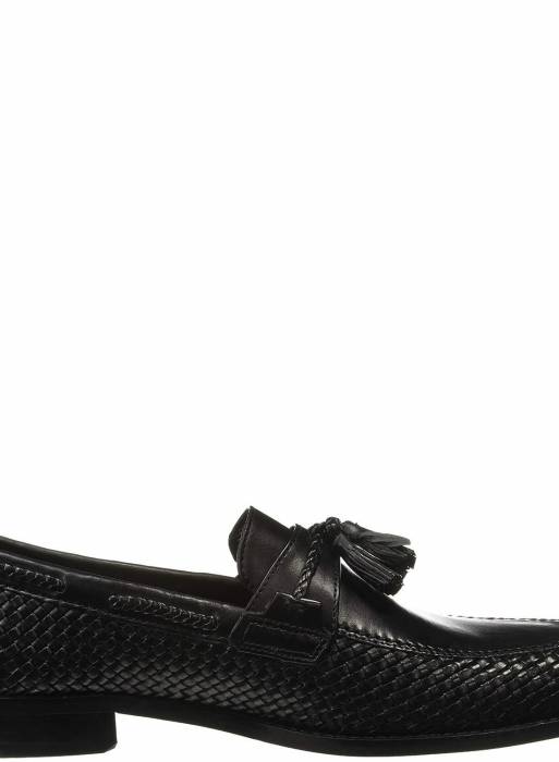 کفش راحت چرم رسمی مردانه مشکی برند ruosh مدل 834