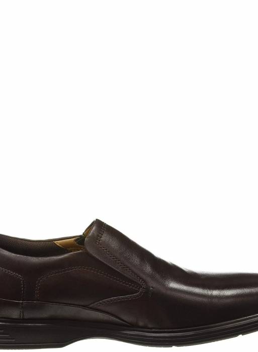 کفش راحت چرم رسمی مردانه قهوه ای برند ruosh مدل 841