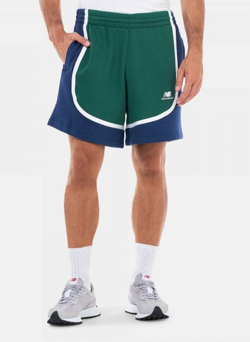 شورت گرمکن ورزشی بسکتبال مردانه نیوبالانس سبز