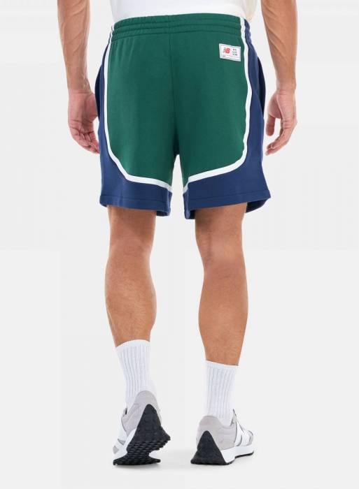 شورت گرمکن ورزشی بسکتبال مردانه نیوبالانس سبز