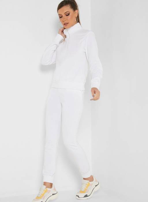 بلوز بلند زنانه سفید برند ginger basics مدل 399